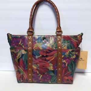Patricia Nash Talloria Citrus Sunrise Tote